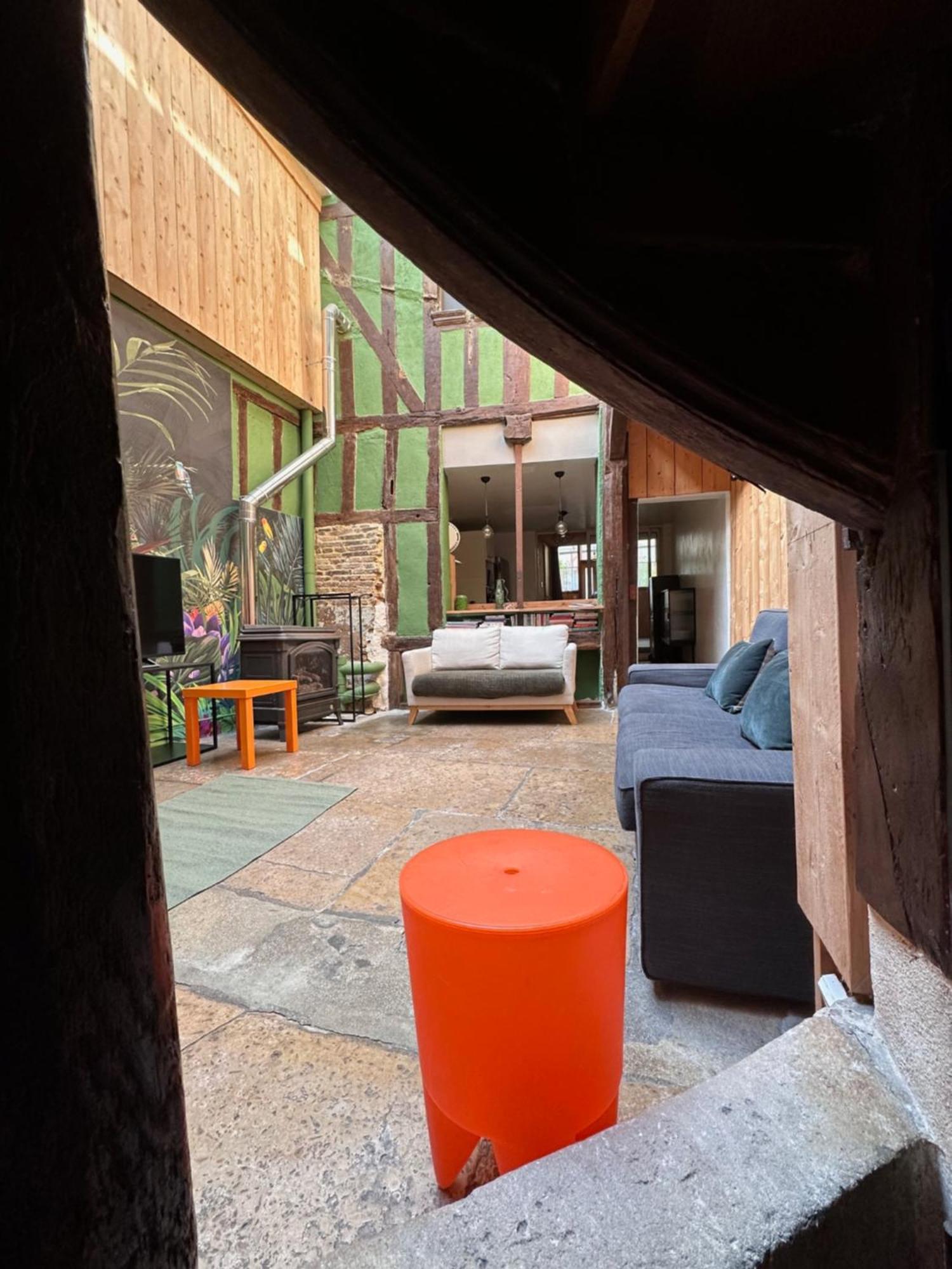 Maison Atypique En Centre-Ville 特鲁瓦 外观 照片