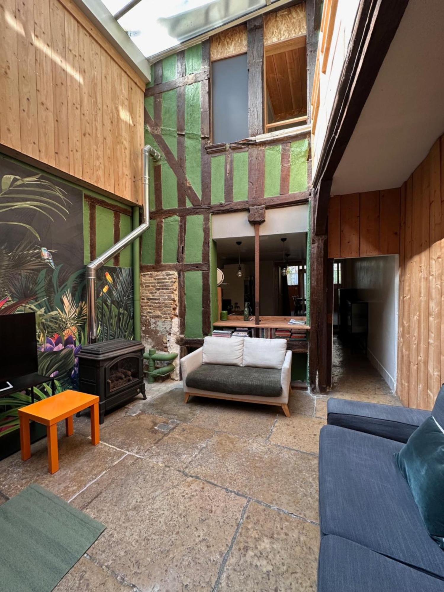 Maison Atypique En Centre-Ville 特鲁瓦 外观 照片